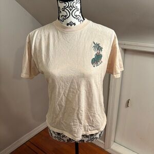 ONEILL HAPPY HOUR Women’s T-Shirt Size Small Beach Surf Skate